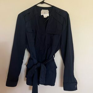 Anthropologie Hei Hei Blue Jacket Small